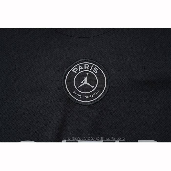 Chandal del Paris Saint-Germain Jordan Manga Corta 25/26 Negro - Pantalon Corto